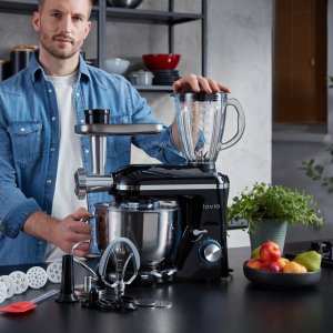 Robot planetarny Lovio Mikser planetarny Robot kuchenny LOVIO ChefAssistant Plus czarny LVSTM02PBK 6