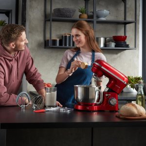 Robot planetarny Lovio Mikser planetarny Robot kuchenny LOVIO ChefAssistant Czerwony LVSTM01RD 6