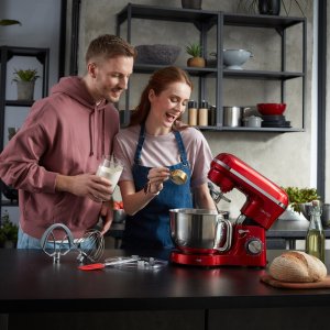 Robot planetarny Lovio Mikser planetarny Robot kuchenny LOVIO ChefAssistant Czerwony LVSTM01RD 8