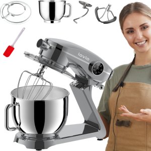 Mikser planetarny Robot kuchenny LOVIO ChefMaster szary LVSTM03PGY 1