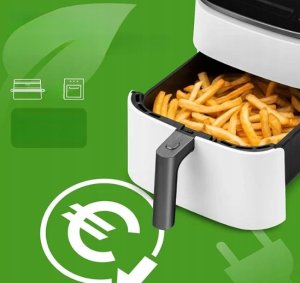 Frytkownica beztłuszczowa Cosori Turboblaze Airfryer Frytkownica 9w1 XXL 6l 87 przepisów 1725W nowa 4