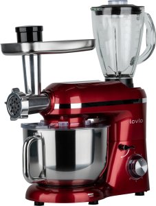 Mikser planetarny Robot kuchenny LOVIO ChefAssistant Plus czerwony LVSTM02PRD 3