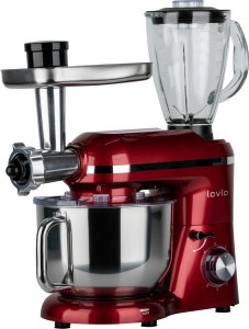 Mikser planetarny Robot kuchenny LOVIO ChefAssistant Plus czerwony LVSTM02PRD 7