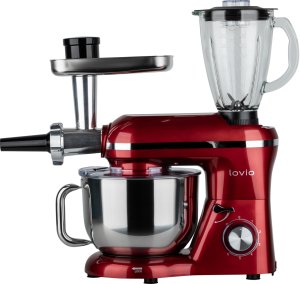 Mikser planetarny Robot kuchenny LOVIO ChefAssistant Plus czerwony LVSTM02PRD 8