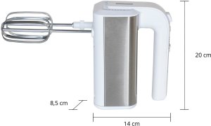 Unold 78720  Hannah         weiß Handmixer mit Rührschüssel 11