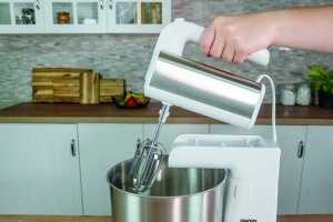 Unold 78720  Hannah         weiß Handmixer mit Rührschüssel 5