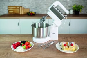 Unold 78720  Hannah         weiß Handmixer mit Rührschüssel 9