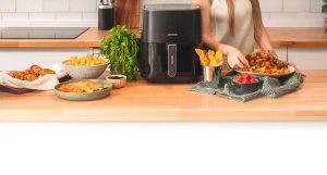 Frytkownica beztłuszczowa Cecotec Frytkownica Beztłuszczowa Cecofry Fantastik 5500 5.5l Czarna 2