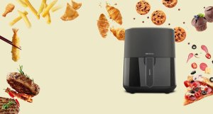 Frytkownica beztłuszczowa Cecotec Frytkownica Beztłuszczowa Cecofry Fantastik 5500 5.5l Czarna 3