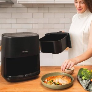 Frytkownica beztłuszczowa Cecotec Frytkownica Beztłuszczowa Cecofry Fantastik 5500 5.5l Czarna 7