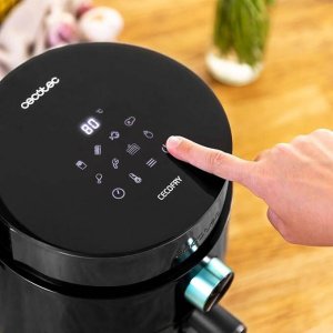 Frytkownica beztłuszczowa Cecotec Frytkownica beztłuszczowa Cecotec Cecofry Essential Rapid Moon Touch Air Fryer Czarna 2.5l 3