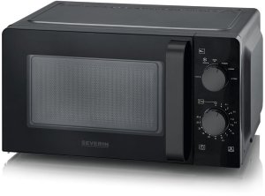 Severin MW 9587          schwarz Mikrowelle mit Glasboden 1