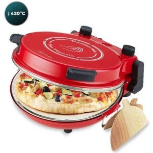 Piec do pizzy Cecotec Piec do pizzy Fun Pizza&Co Mamma Mia średnica 32 cm Cecotec Czerwony 4