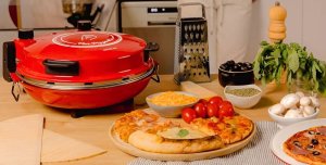 Piec do pizzy Cecotec Piec do pizzy Fun Pizza&Co Mamma Mia średnica 32 cm Cecotec Czerwony 5