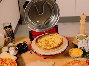 Piec do pizzy Cecotec Piec do pizzy Fun Pizza&Co Mamma Mia średnica 32 cm Cecotec Czerwony 10