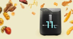 Frytkownica beztłuszczowa CECOTEC FoodCourt 11000 Connected z podwójnym koszem 11l 5