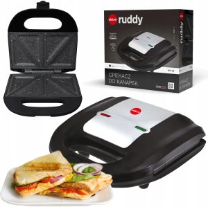 Opiekacz Eldom Opiekacz Do Kanapek Tostów Sandwich 750W Nieprzywierająca Powłoka Granitowa 2