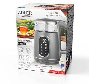 Czajnik Adler AD 1305 Szary 13