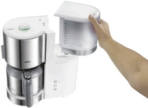 Braun KF5105WH Kaffeemaschine weiß 4