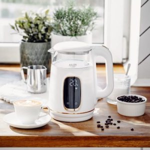 Czajnik Adler AD 1305 Biało-złoty 11