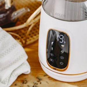 Czajnik Adler AD 1305 Biało-złoty 12