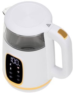Czajnik Adler AD 1305 Biało-złoty 3