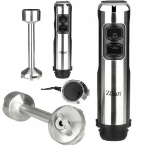 BLENDER RĘCZNY 850W TURBO STAL INOX 5