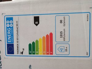Electric water heater THERMEX ID50V Shadow Wi-Fi, 42 l, ver., 0.7/1.3/2.0 kW 8