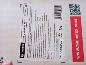 Electric water heater THERMEX ID50V Shadow Wi-Fi, 42 l, ver., 0.7/1.3/2.0 kW 9