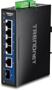 TRENDnet 6-Port Industr. 2.5G DIN-Rail Switch with 10G Ports 6