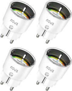 NOUS A1T (Tasmota) 4sz Smart Wifi Socket Inteligentne gniazdko 4 szt. 1