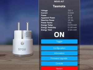 NOUS A1T (Tasmota) 4sz Smart Wifi Socket Inteligentne gniazdko 4 szt. 3