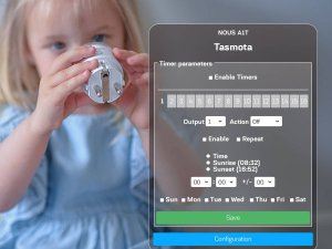 NOUS A1T (Tasmota) 4sz Smart Wifi Socket Inteligentne gniazdko 4 szt. 5