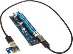 Kontroler Kolink Kolink PCI-E x1 auf x16 powered Riser Card Mining/Rendering-Kit - ZURC-008 1