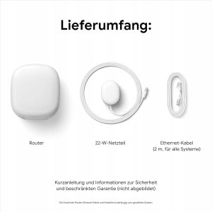 Google Nest WiFi Pro Wi-Fi 6E Mesh router 1szt GA03030 ze skuteczną osłoną 2
