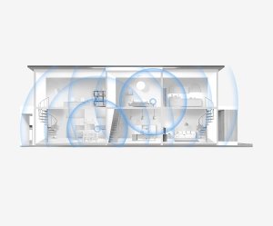 Router 3-pak Huawei WLAN Mesh 3 AX3000 WiFi 6 zasięg 200-400 m nowy 3