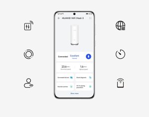 Router 3-pak Huawei WLAN Mesh 3 AX3000 WiFi 6 zasięg 200-400 m nowy 8