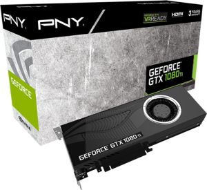 Karta graficzna PNY GeForce GTX 1080 Ti Custom Design 11GB GDDR5X (352 bit), HDMI, 3xDisplayPort, BOX (GF108IGTXCR11EPB) 4