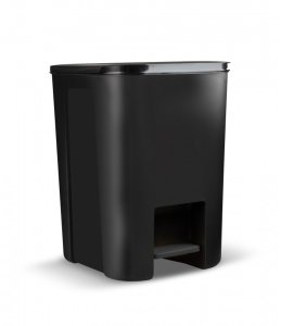 Kosz z pedałem 25l / czarny 1