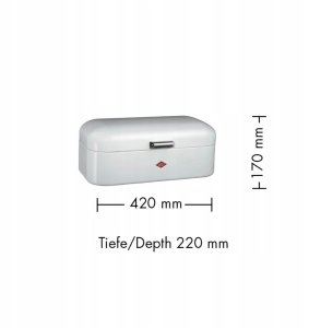 WESCO Grandy-Brotkasten sand matt 3