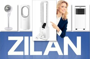 WENTYLATOR KOLUMNOWY BEZŁOPATKOWY 97CM CICHY PANEL DOTYKOWY + PILOT 50W 11