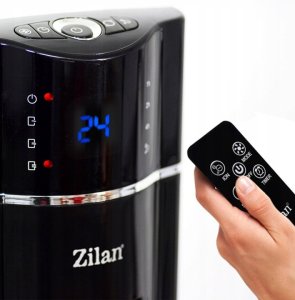 WENTYLATOR KOLUMNOWY CZARNY XXL 110CM JONIZACJA 60W PILOT 5