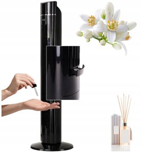 WENTYLATOR KOLUMNOWY CZARNY XXL 110CM JONIZACJA 60W PILOT 7