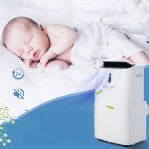 Klimatyzator przenośny domowy pokojowy Osuszacz powietrza Chłodzenie Grzanie 4,7kW AIWA-PAC16Y2 12