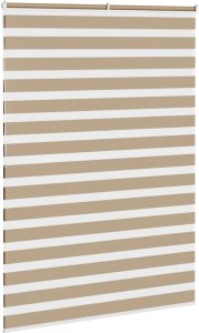 vidaXL Roleta zebra, 155x200 cm, szerokość tkaniny 150,9 cm, poliester 4