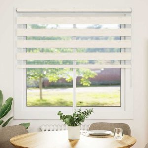 vidaXL Roleta zebra, 145x100 cm, szerokość tkaniny 140,9 cm, poliester 2