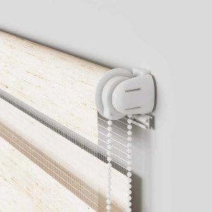 vidaXL Roleta zebra, 145x100 cm, szerokość tkaniny 140,9 cm, poliester 10