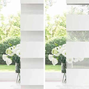 vidaXL Roleta zebra, 135x230 cm, szerokość tkaniny 130,9 cm, poliester 8