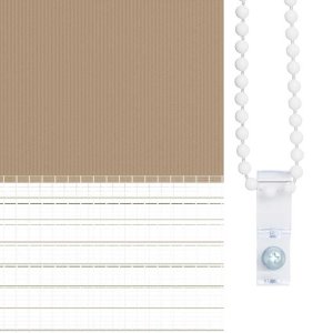 vidaXL Roleta zebra, 135x230 cm, szerokość tkaniny 130,9 cm, poliester 9