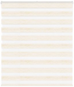 vidaXL Roleta zebra, 130x150 cm, szerokość tkaniny 125,9 cm, poliester 1
